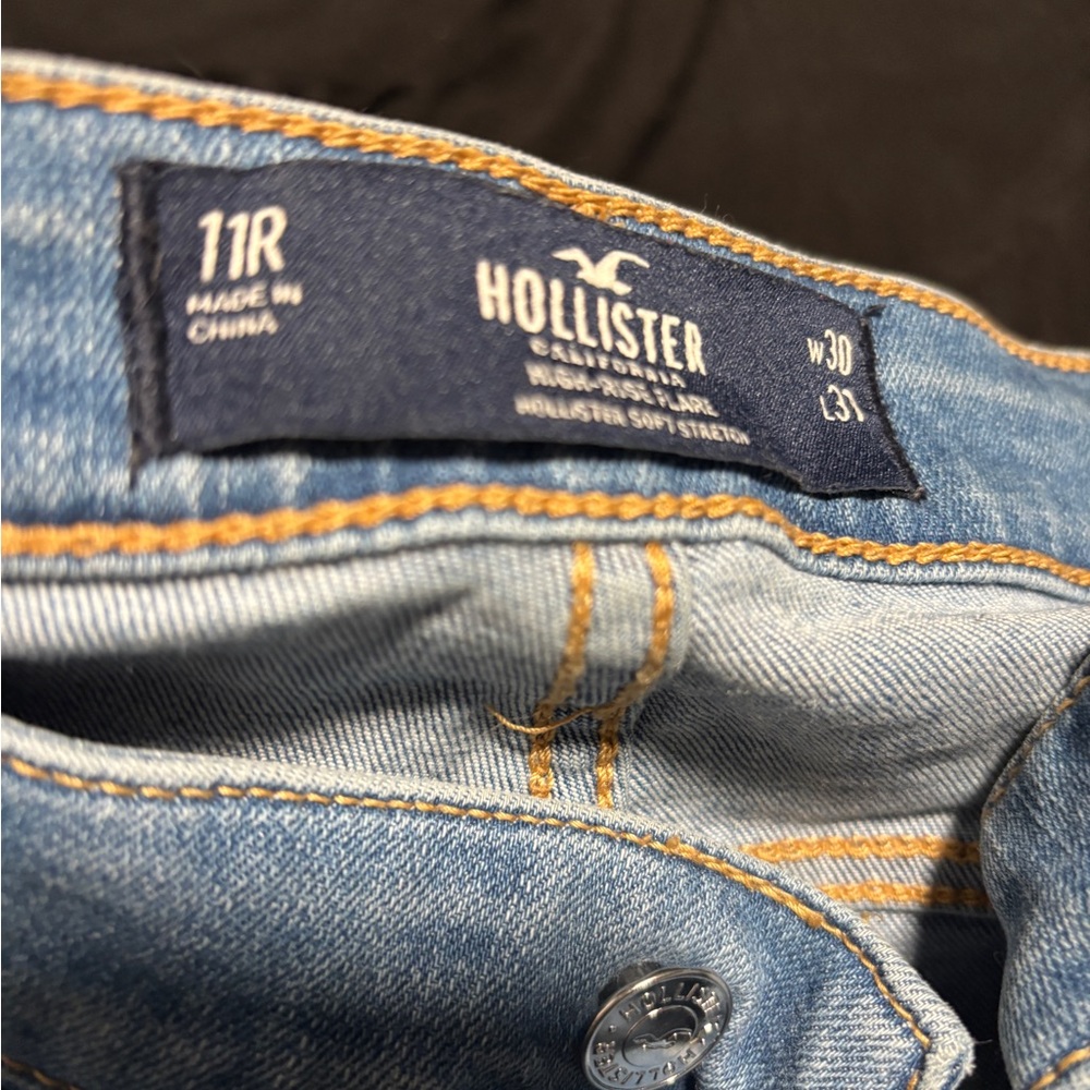 Patchwork Flare Jeans - image 2